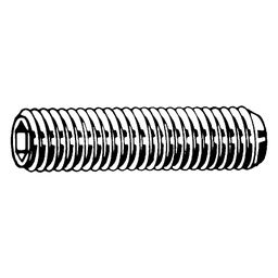 Socket Set Screw, Metric - A2 Stainless - Grade 70 - Cup Point - DIN 916 thumbnail-2