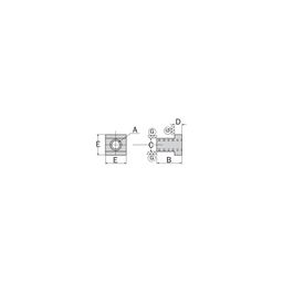 FC08 - T-Slot Nut (Ground) thumbnail-1